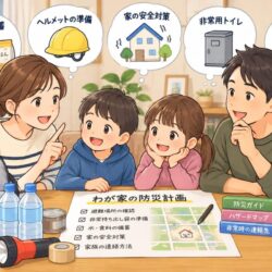 防災用品の見直しとアップデート